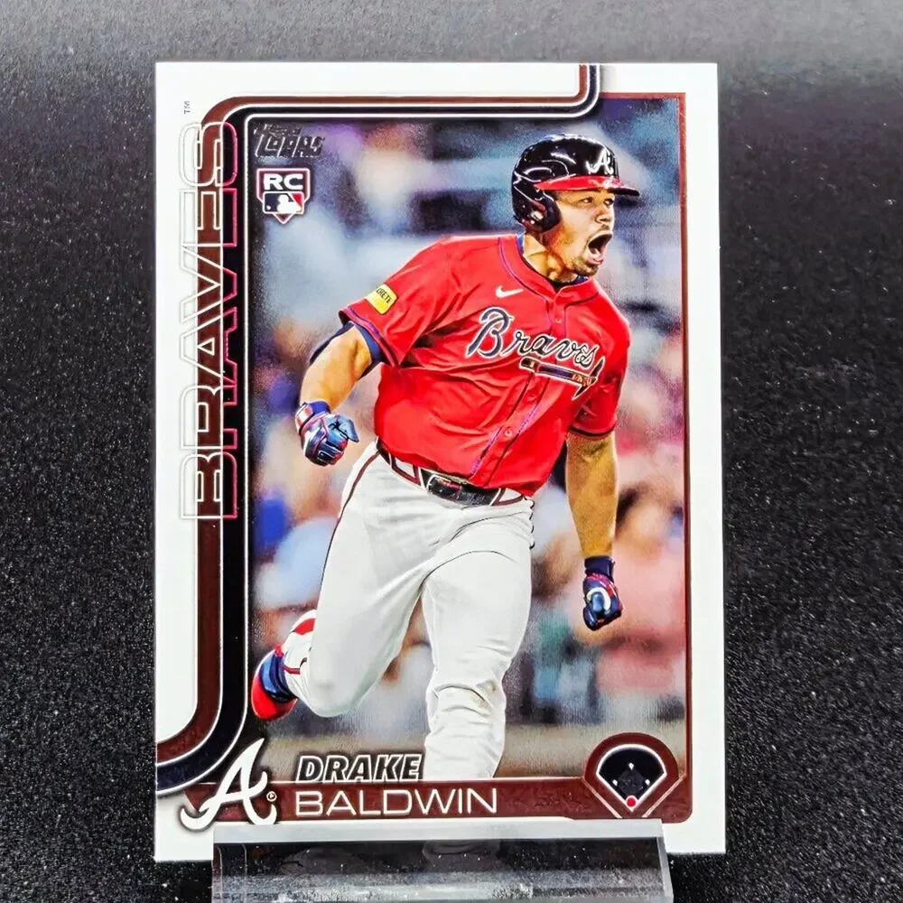 2025 Drake Baldwin Rainbow RC's Atlanta Braves Top Prospect - Picture 2 of 9